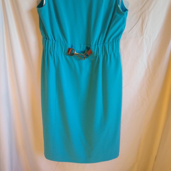 Calvin Klein Sleeveless Shift Dress Size 6 - Picture 2 of 7